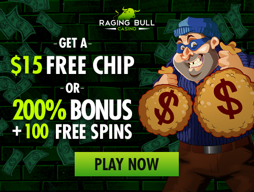 Raging Bull AU | 200% Bonus + FS | $15 Free Chip
