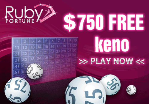 Play Keno at Ruby Fortune