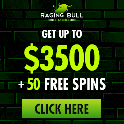 Raging Bull USD | 350% Bonus | $50 Free Chip